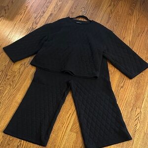 See N Be Seen Women's Black Set